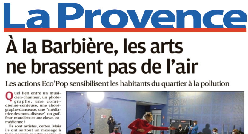 La Provence : A la Barbière, les arts ne brassent pas de l’air